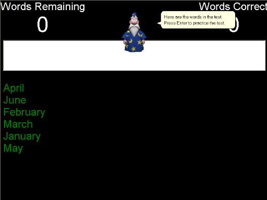 Articulate Spelling Screenshot